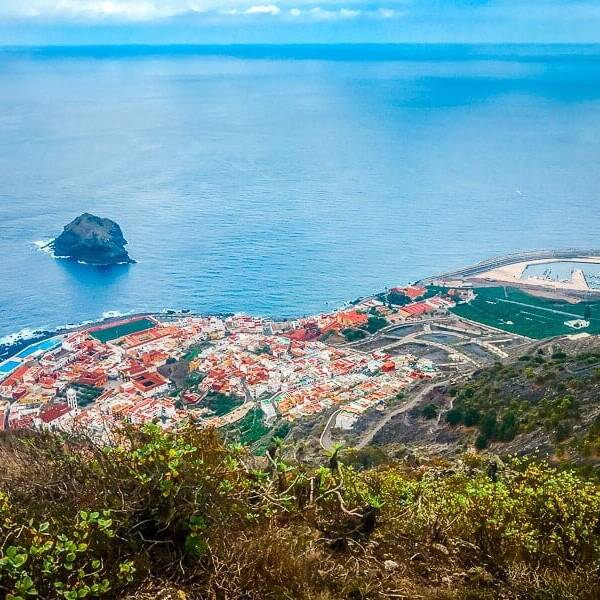 Teneriffa Sehensw&uuml;rdigkeiten Blick auf Garachico