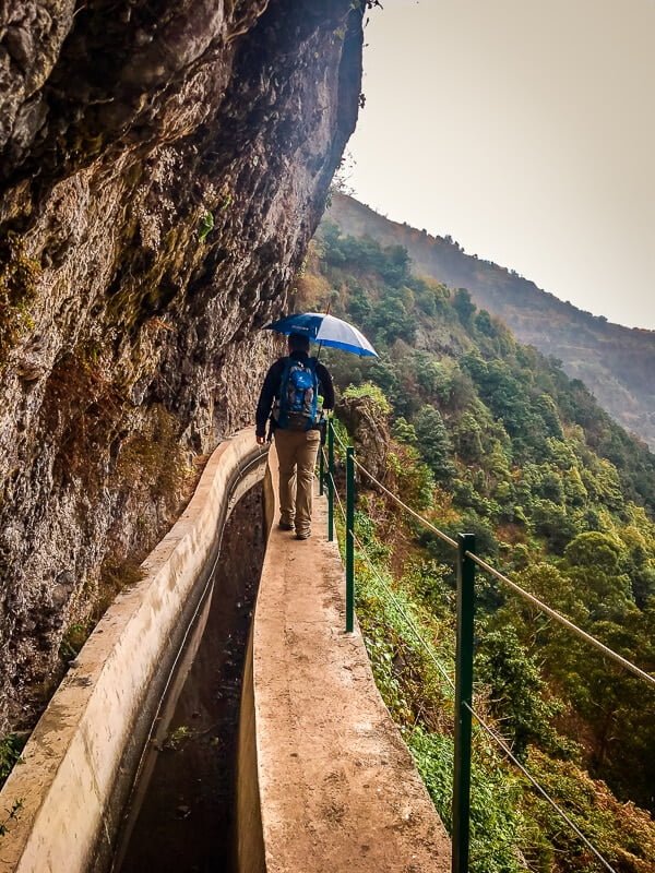 Portugal Madeira Levada do Moinho Wandern
