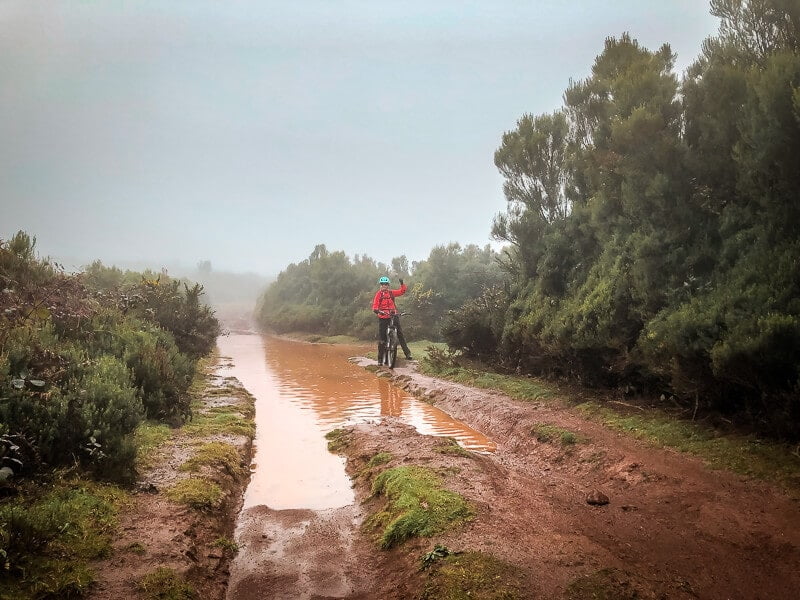 Portugal Madeira Paul da Serra Schlamm Bike Mountainbike Tour