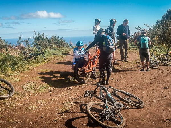 Portugal Madeira Portela Albano Aktiv Mountainbike Tour