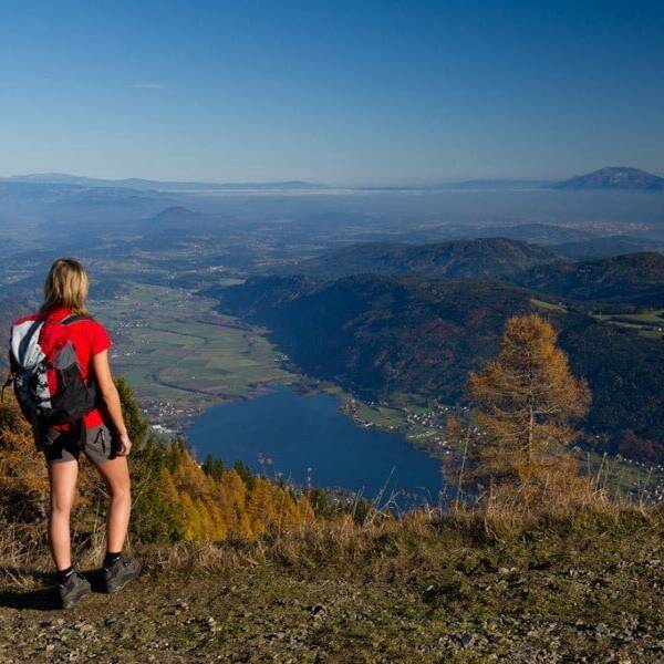Alpe Adria Trail Ausblick Tal
