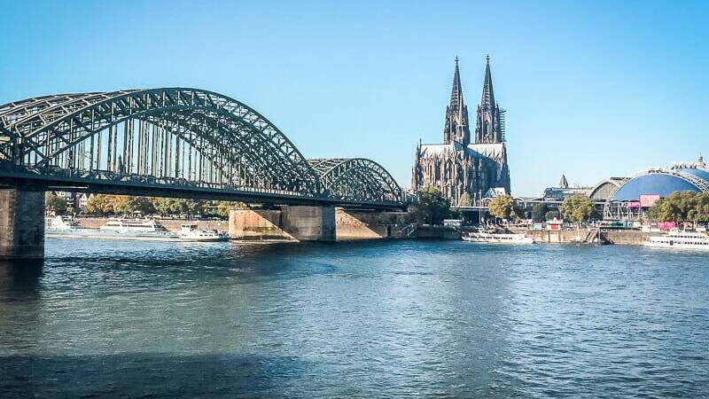 K&ouml;ln Sehensw&uuml;rdigkeiten Dom Hohenzollernbr&uuml;cke Rhein