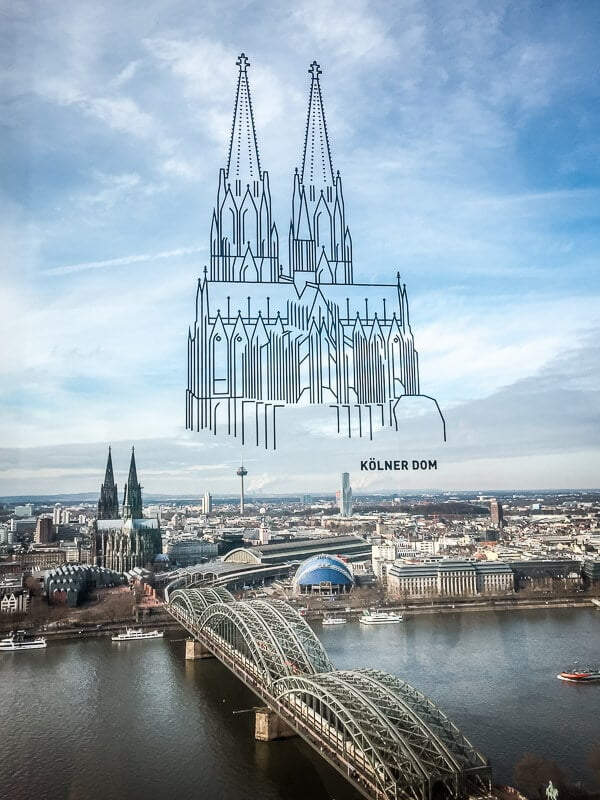 K&ouml;ln Sehensw&uuml;rdigkeiten Dom K&ouml;ln Triangle
