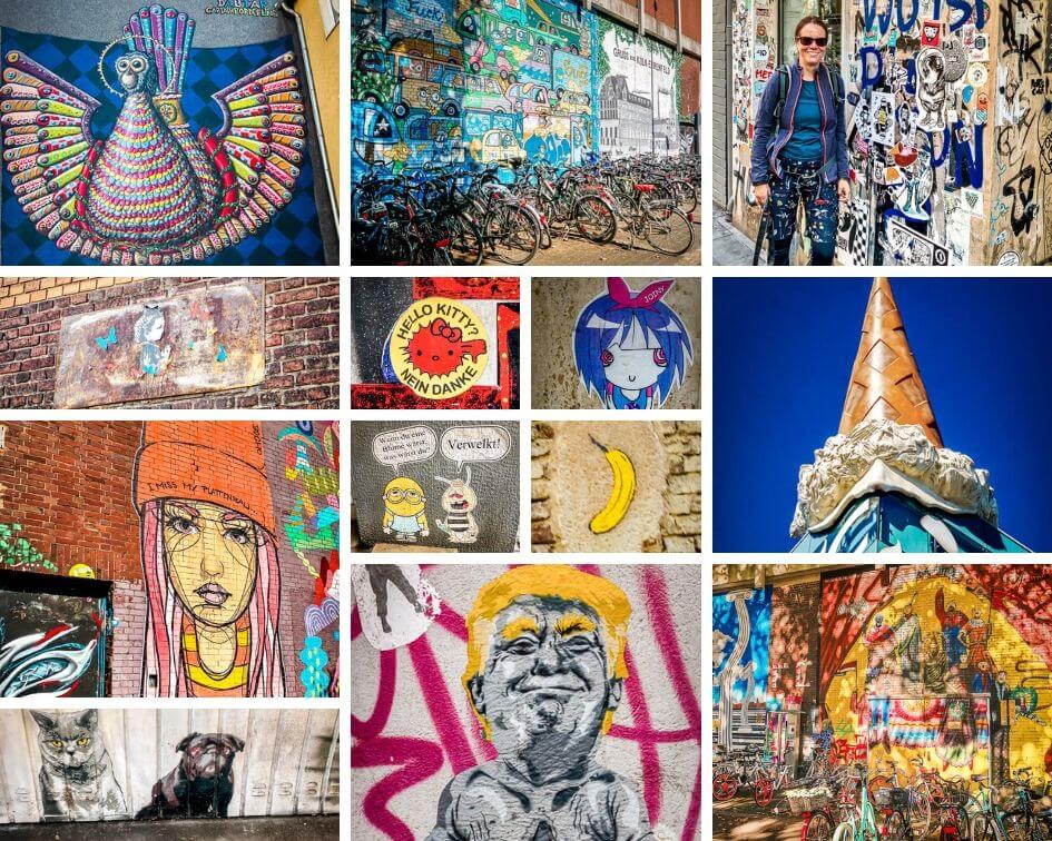 K&ouml;ln Sehensw&uuml;rdigkeiten Kunstwerk Street Art