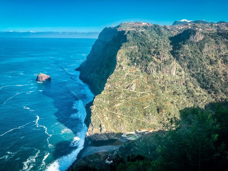 Portugal Madeira Sehensw&uuml;rdigkeiten Caf&eacute; Cabo A&eacute;reo Atlantik Stilk&uuml;ste