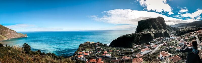 Portugal Madeira Sehensw&uuml;rdigkeiten Faial Festung Adlerfelsen Mirador