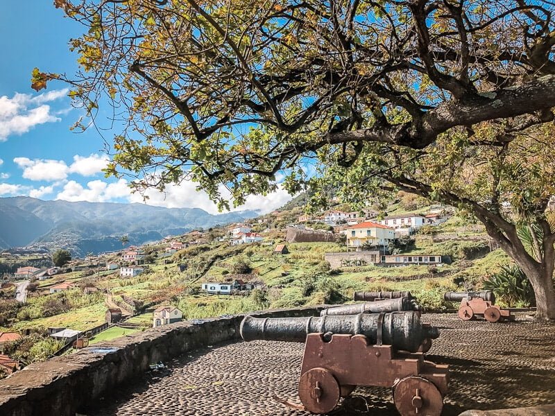 Portugal Madeira Faial Fortress of Faial Mirador