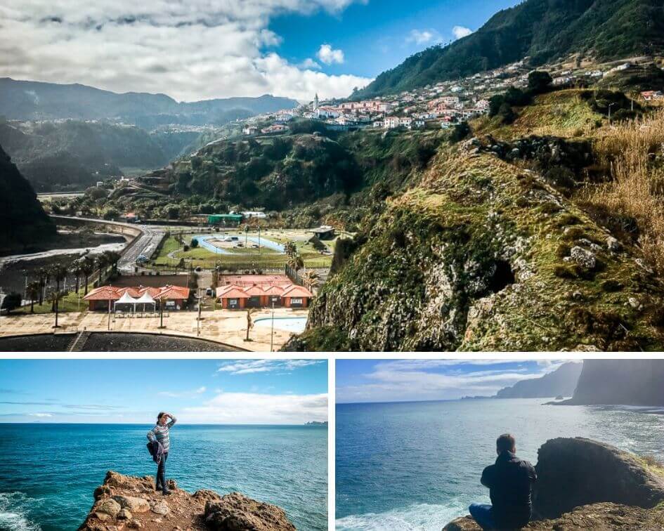 Portugal Madeira Sehensw&uuml;rdigkeiten Faial Mirador Steilk&uuml;ste Atlantik