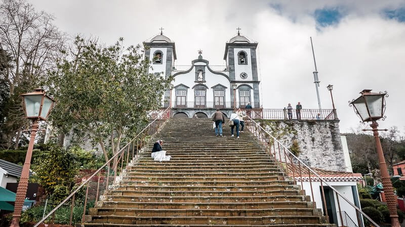 Portugal Madeira Sehensw&uuml;rdigkeiten Nossa Senhora do Monte