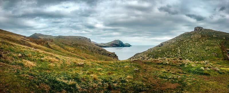 Portugal Madeira Sehensw&uuml;rdigkeiten Ponta de Sao Lourenco Natur Meer Wandern