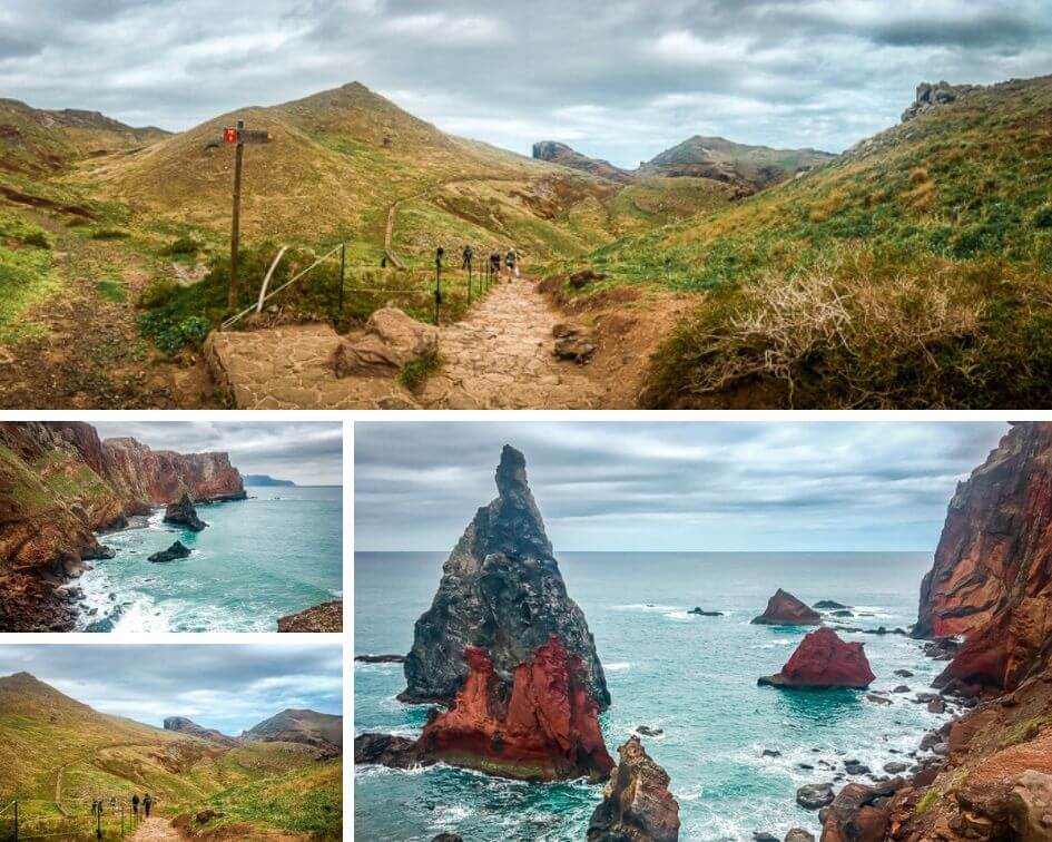 Portugal Madeira Sehensw&uuml;rdigkeiten Ponta de Sao Lourenco Wandern