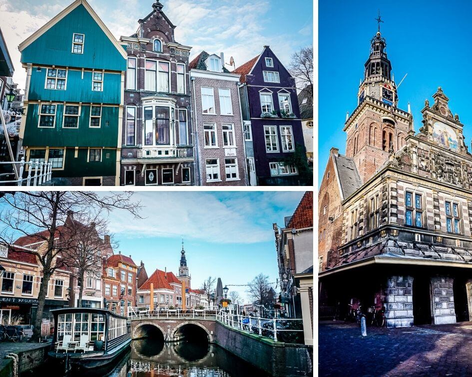 Holland Alkmaar Altstadt Grachten