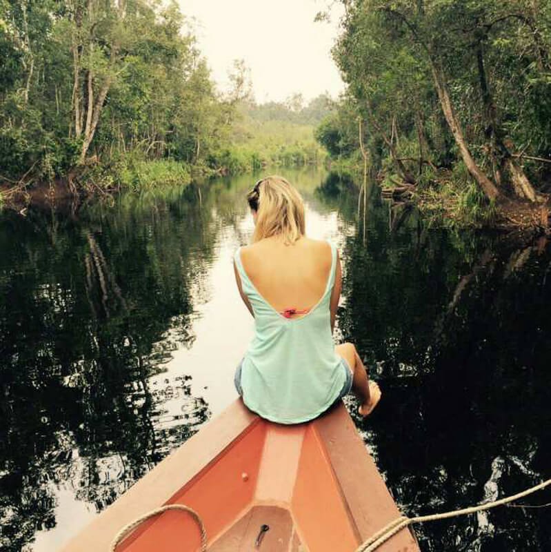 Borneo Orang Utan Hausboot Tanjung Puting National Park Hausbootfahrt