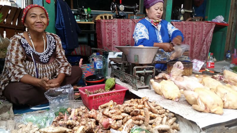 Borneo Orang Utan Kumai Markt