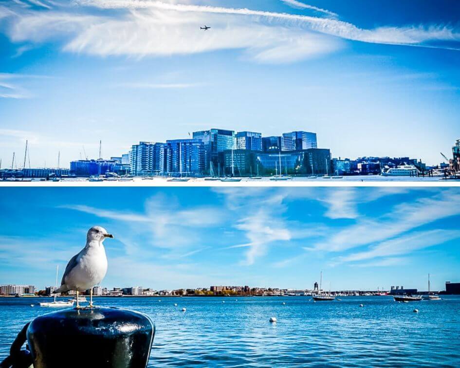 Boston USA Boston Harbor Walk Waterfront