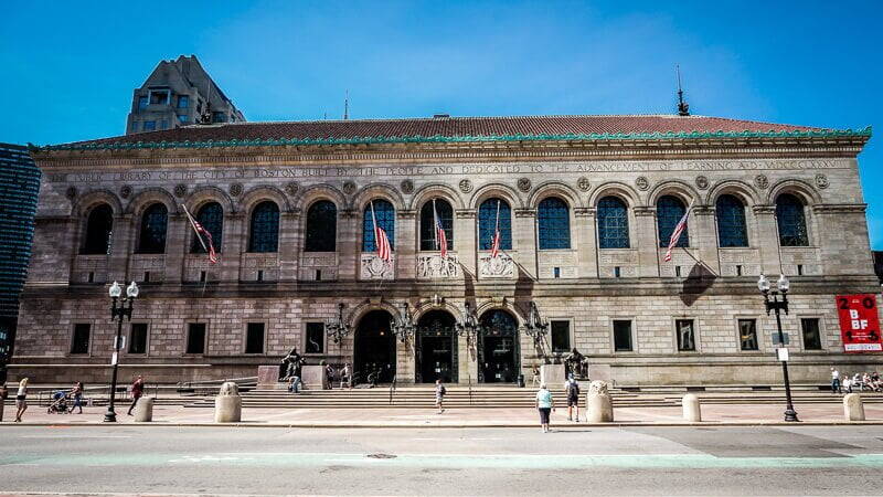 Boston USA Boston Public Library Geb&auml;ude
