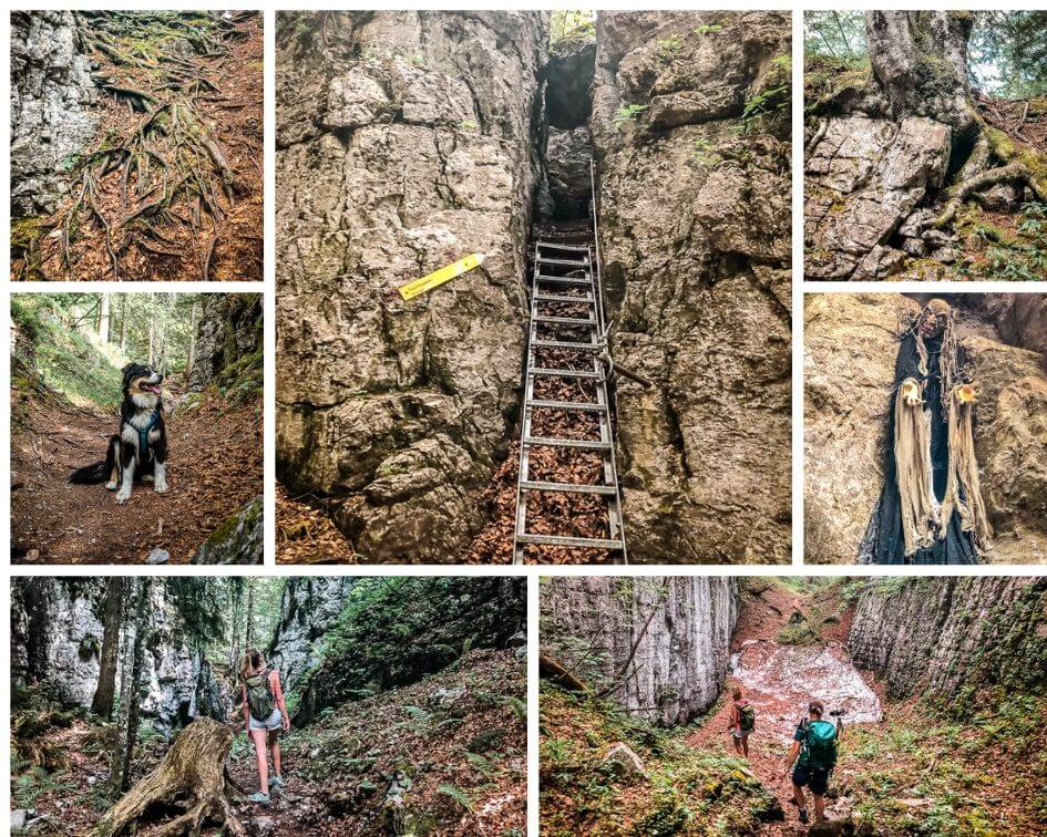 Wilder Kaiser Wandern Koasa Trail Etappe 3 Teufelsgasse Impressionen