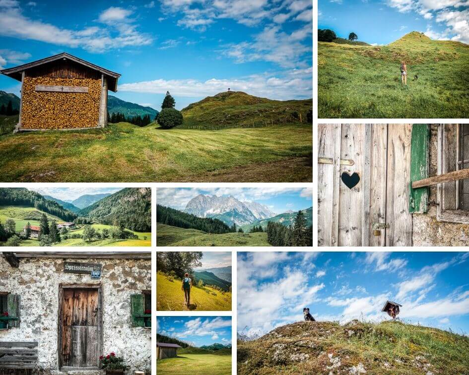 Wilder Kaiser Koasa Trail Wandern Etappe 3 Impressionen