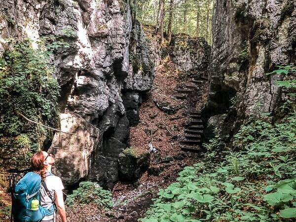 Wilder Kaiser Koasa Trail Wandern Etappe 3 Teufelsgasse