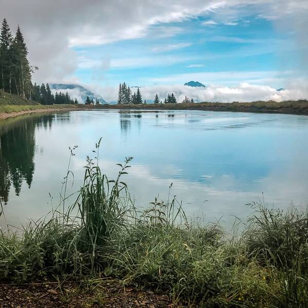 Wilder Kaiser Koasa Trail Wandern Etappe 5 Speichersee Eichenhof