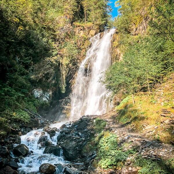 Hohe Tauern Gartl Wasserfall Alpe Adria Trail Döllach