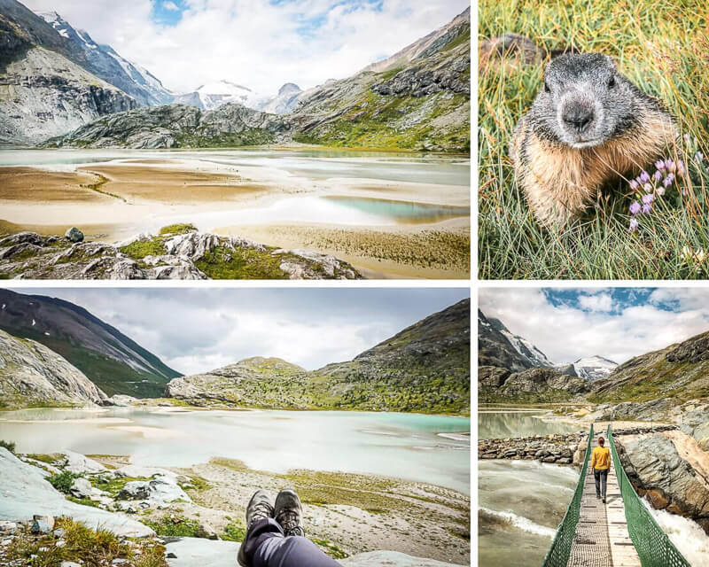Hohe Tauern Gro&szlig;glockner Gletscher Alpe Adria Trail