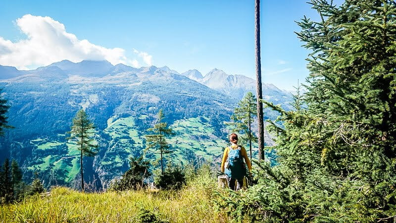 Hohe Tauern Weg zum Marterle Lienzer Dolomiten