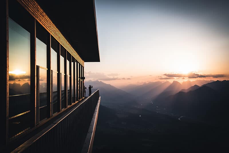 Innsbruck Trek Mehrtagestour Sonnenaufgang