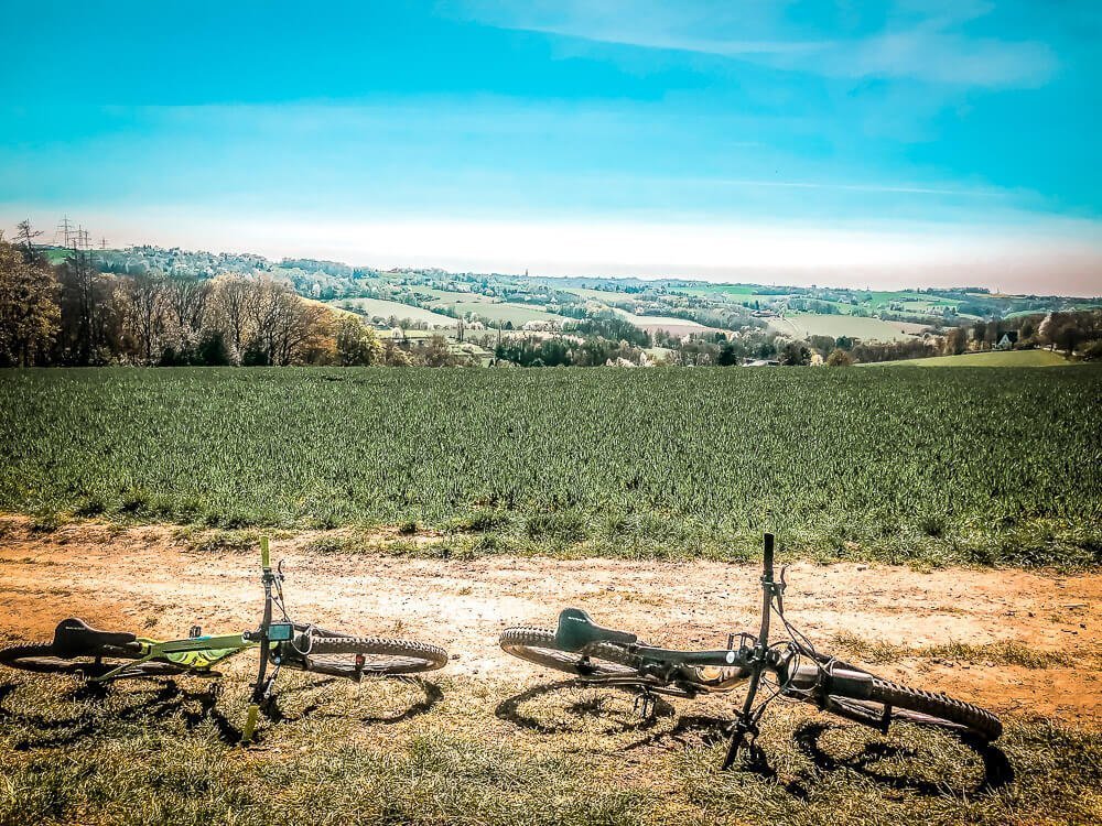 Mountainbikes im s&uuml;dlichen Ruhrgebiet bei Essen