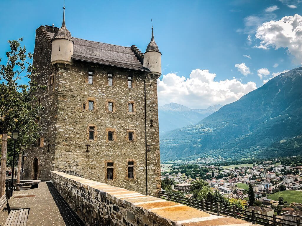 Schloss Leuk im Wallis