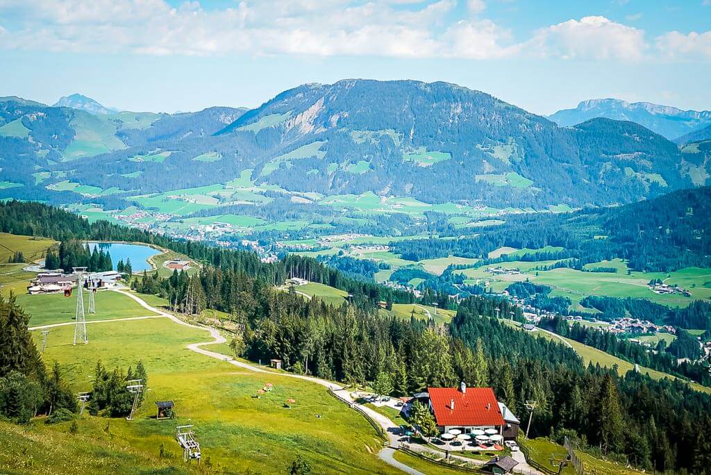 Bergbahnen Fieberbrunn Mittelstation Speichersee Steub&ouml;den