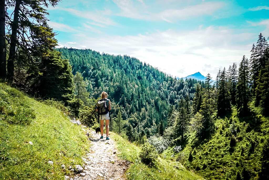 WaiWi Wanderung Etappe1 Wanderweg Kitzb&uuml;heler Horn