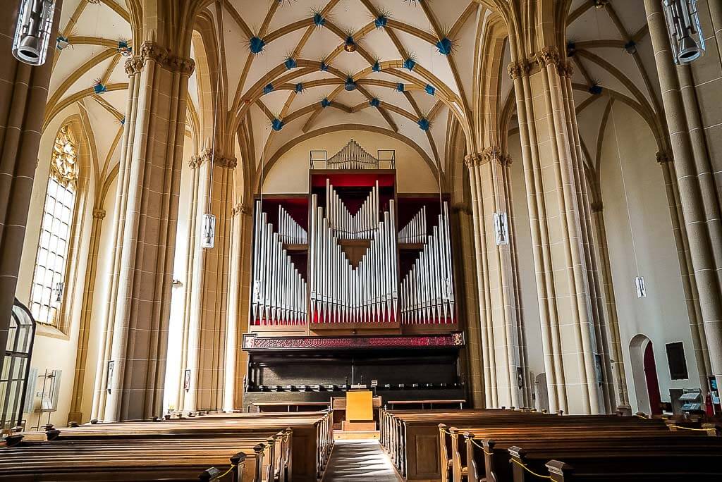 Die Orgel des Doms von Nordhausen, Th&uuml;ringen