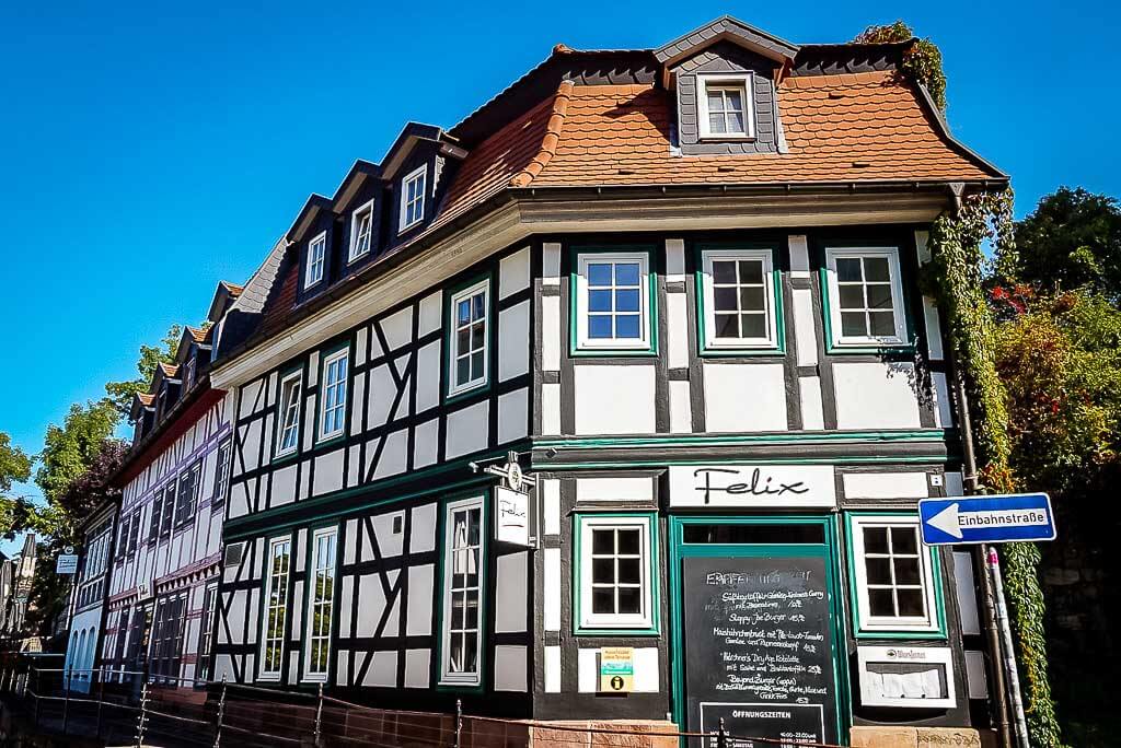 Fachwerkhaus Restaurant Felix in Nordhausen, Th&uuml;ringen