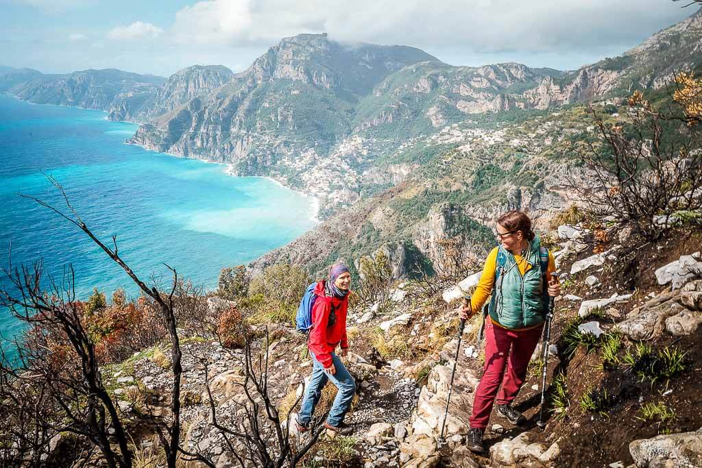 Frosch Sportreisen Wanderung an der Amalfik&uuml;ste auf dem Sentiero degli Dei mit Couchflucht