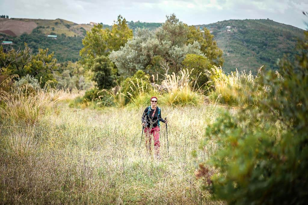 Couchflucht Sabrina Bechtold wandert im Cilento mit Frosch Sportreisen