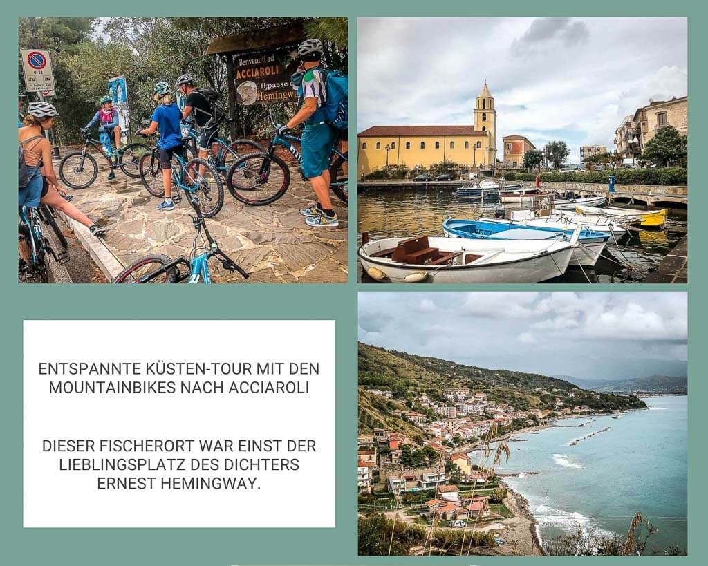 Frosch Sportreisen Mountainbike Tour im Cilento Nationalpark nach Acciaroli