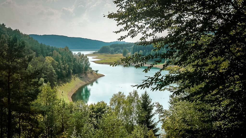 Wandern im Bergischen Land -Dh&uuml;nntal-Vorsperre