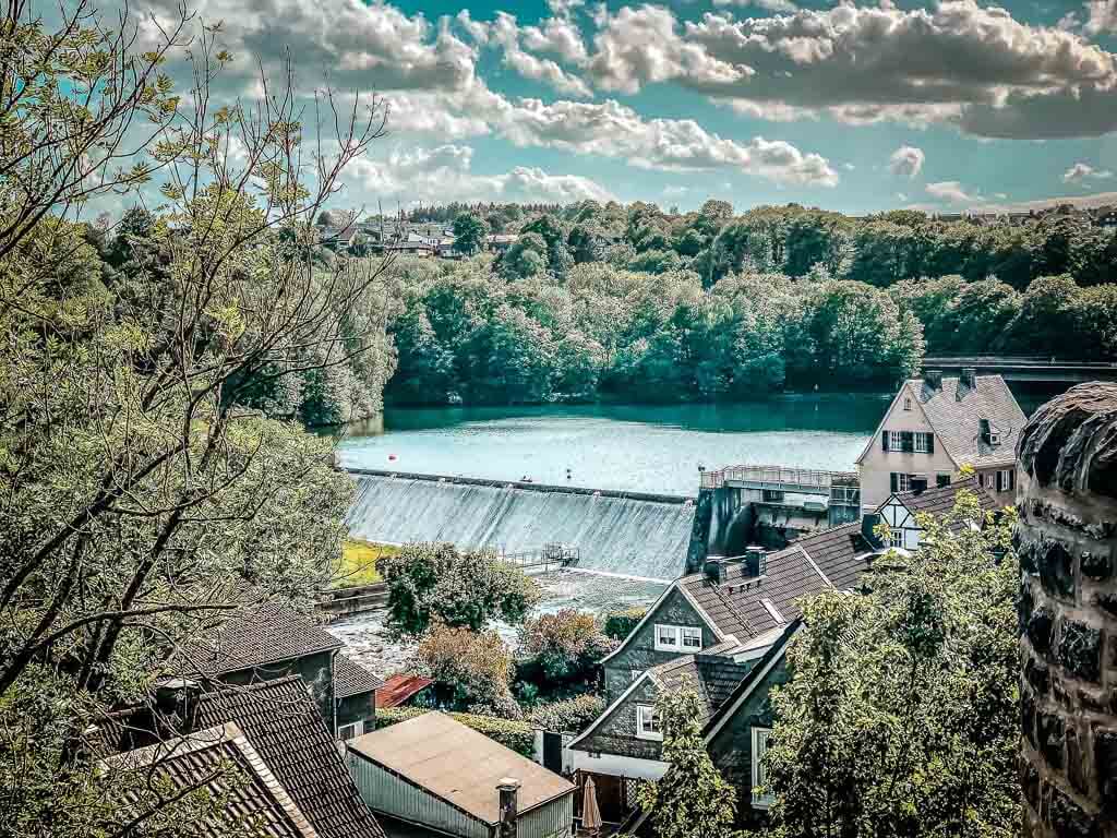 Wandern im Bergischen Land - Beyenburger Stausee in Wuppertal