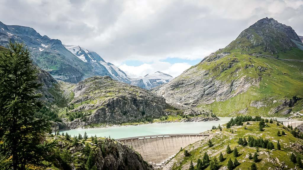 Die sch&ouml;nsten Orte in &Ouml;sterreich mit dem Margaritzen-Stausee in den Hohen Tauern -Grossglockner Region