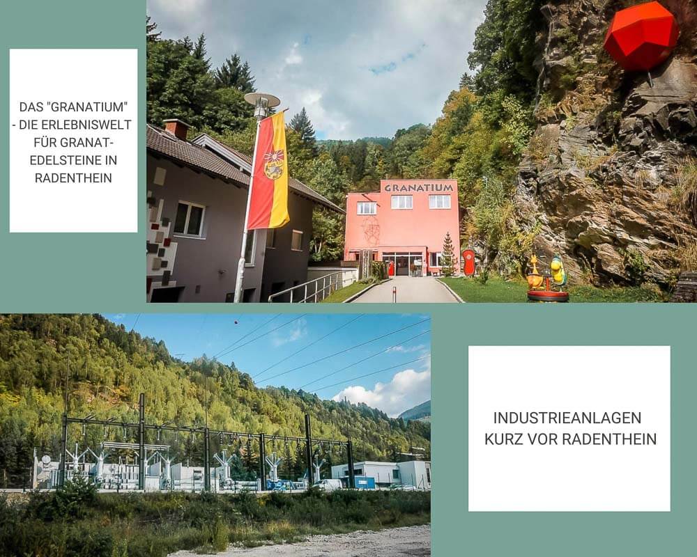 Granatium und Industrieanlagen in Radenthein - K&auml;rnten