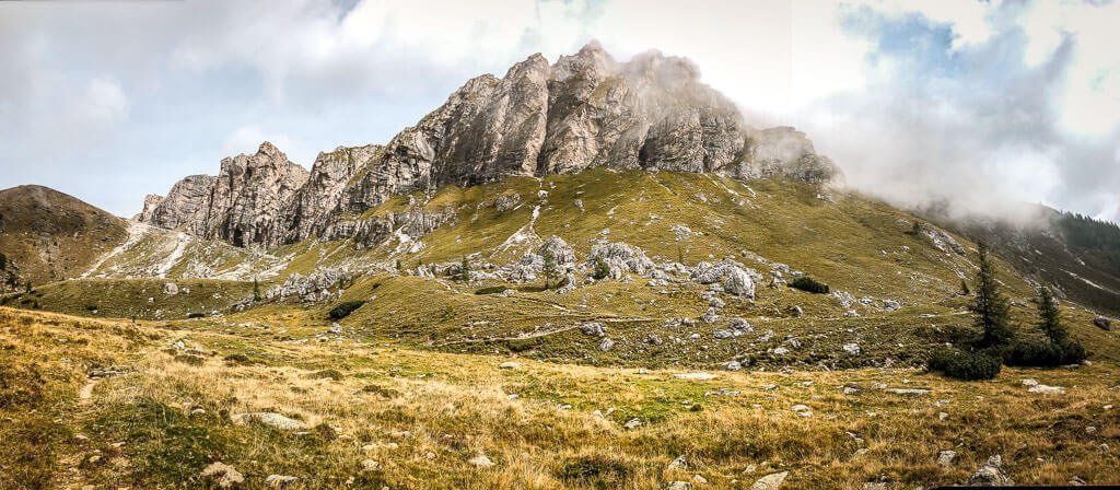 Nockberge Wandern auf dem Alpe Adria Trail an der Zunderwand