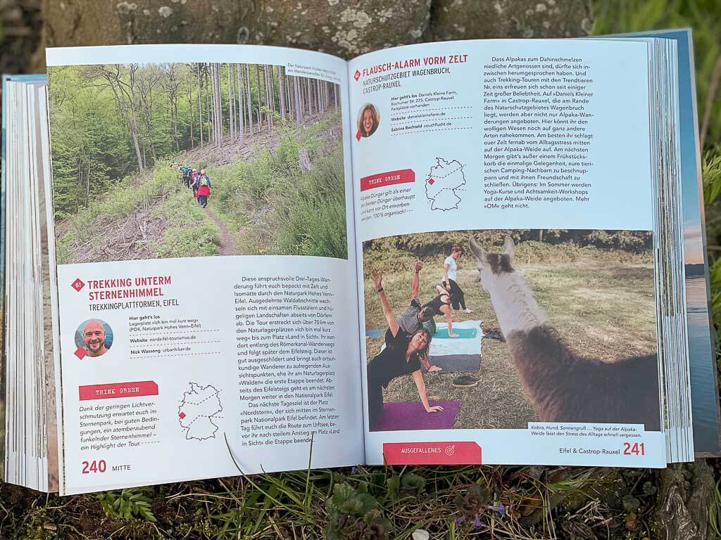 Auszug aus dem Buch Green Adventures in Deutschland - Außergewöhnliche Tipps von Couchflucht