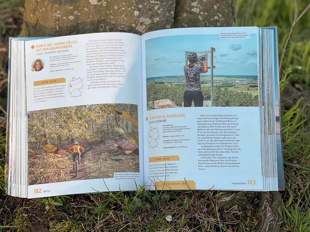 Auszug aus dem Buch Green Adventures in Deutschland - Mountainbike Tipps von Couchflucht