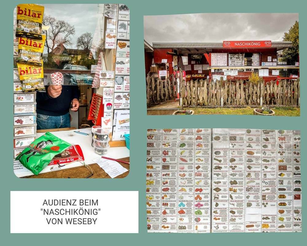 Riesige Auswahl am Kiosk vom 