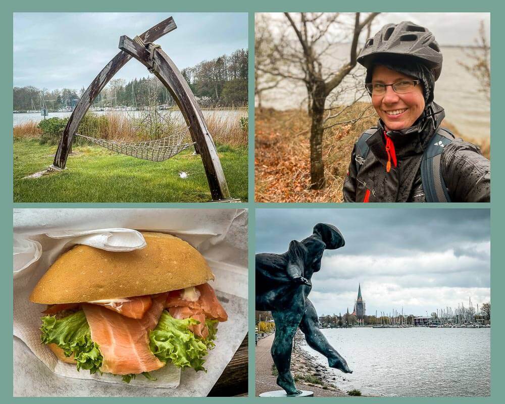 Couchflucht Sabrina Bechtold auf Fahrradtour von Schleswig nach Missunde