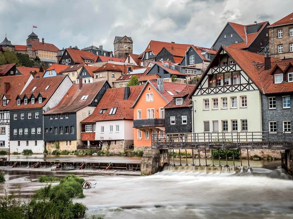 Kronach im Frankenwald mit Altstadt und Festung Rosenberg