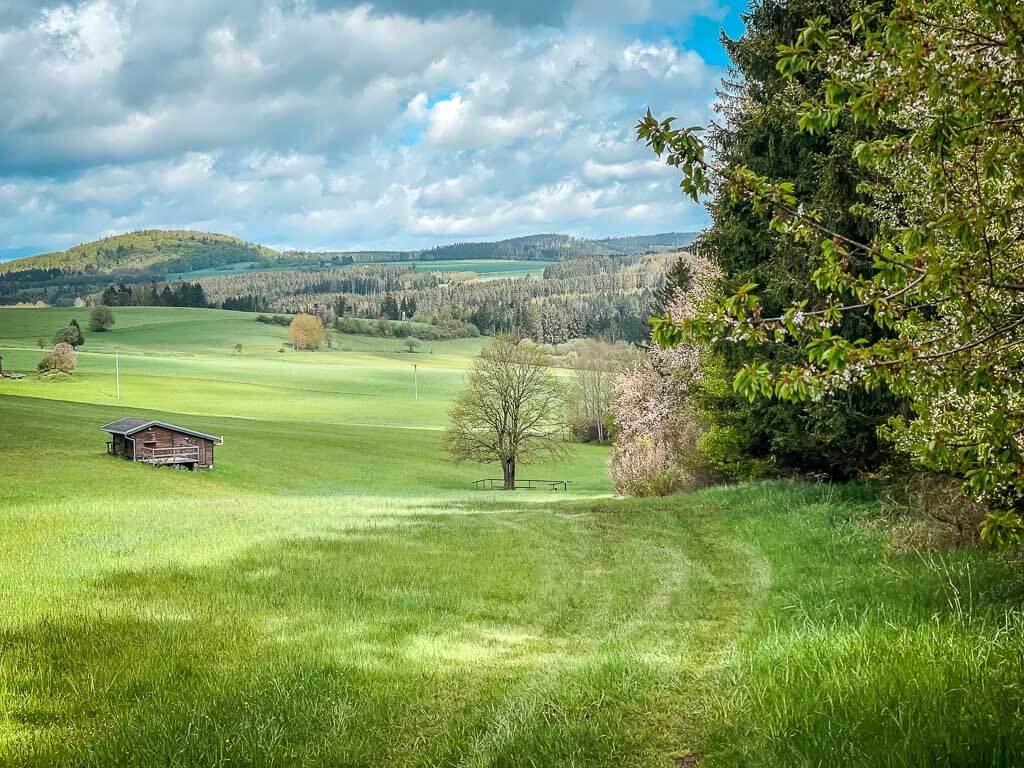 Frankenwald Wandern bei Bad Steben