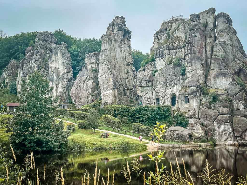 Hermannshöhen - Die Externsteine im Teutoburger Wald