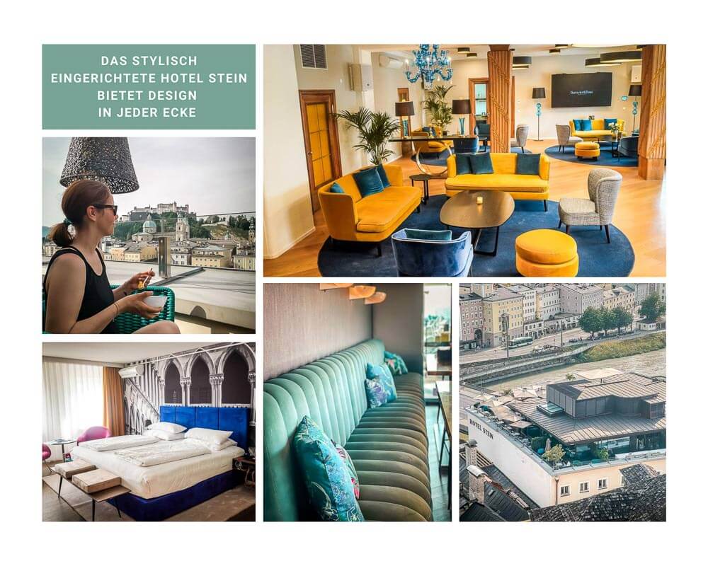 Salzburg Hotel Stein am Giselakai mit Einrichtung und Style